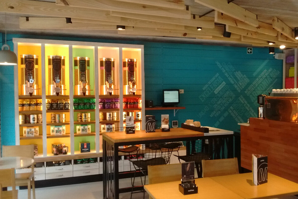 Desarrollo Diseño Retail Café Martínez
