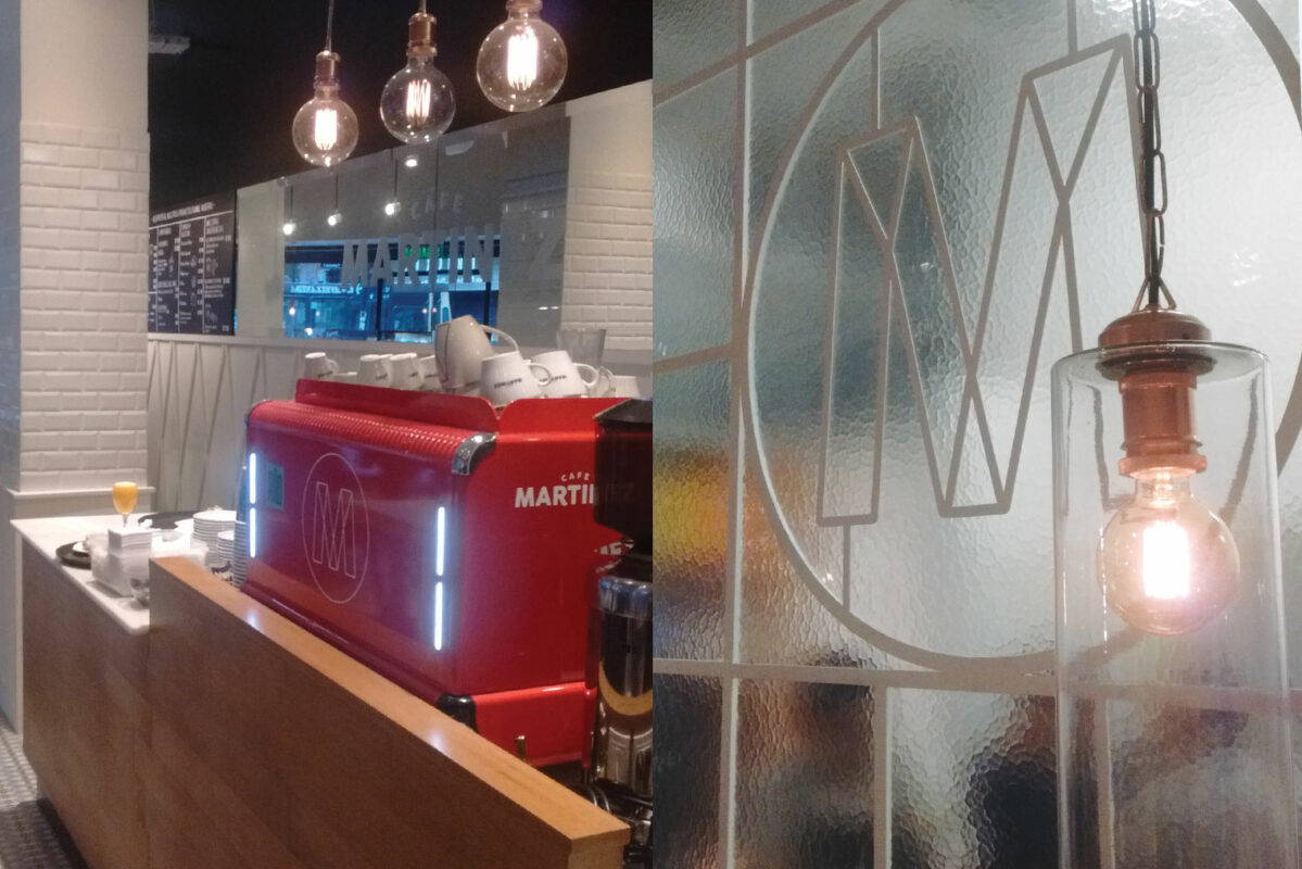 Diseño 360º Aplicaciones Gráficas Café Martínez