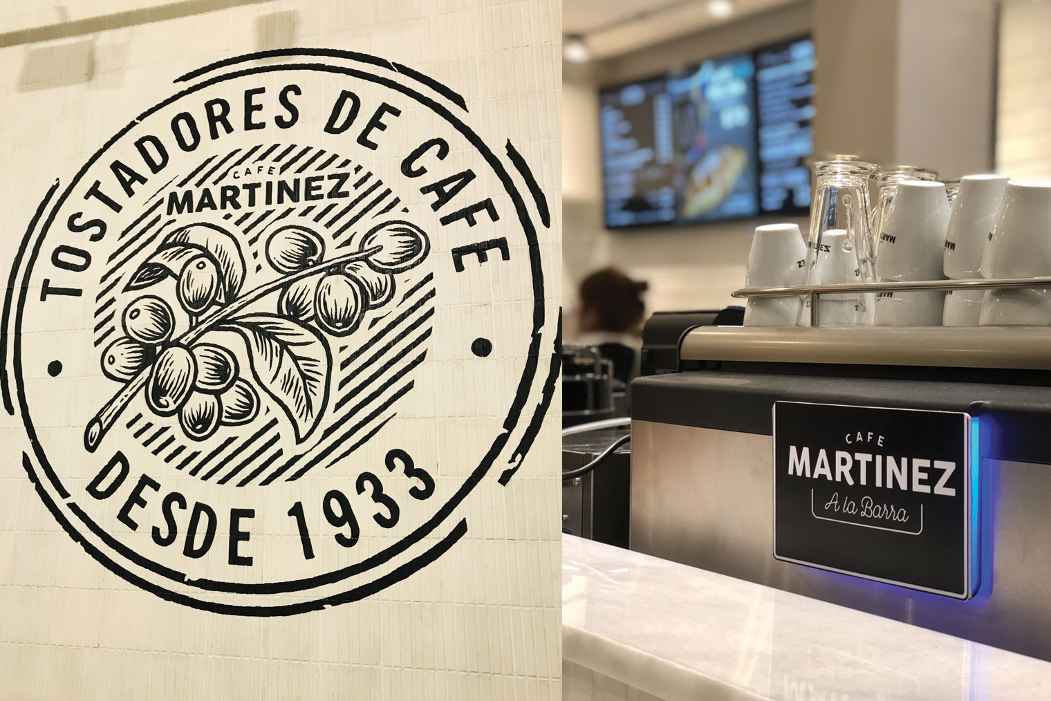 Aplicaciones Gráficas Café Martínez a la Barra