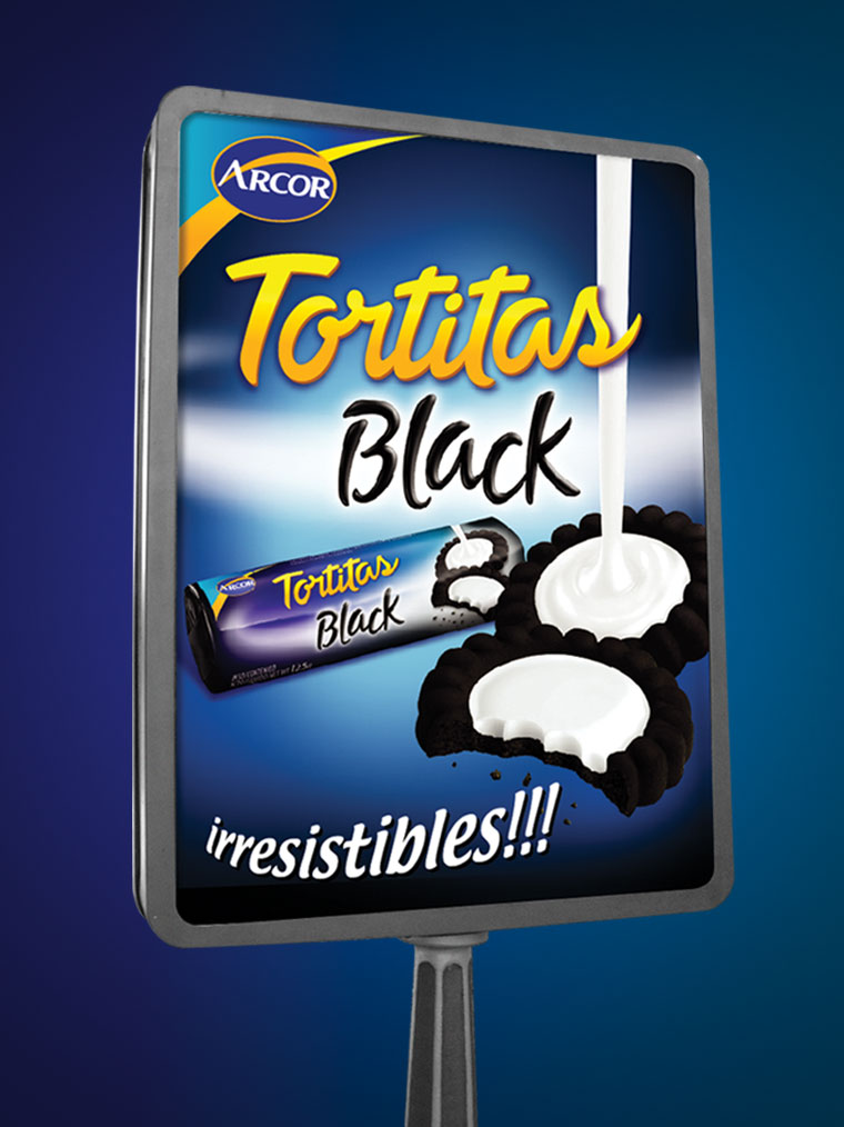 Diseño de Comunicación - Tortitas Black - Arcor