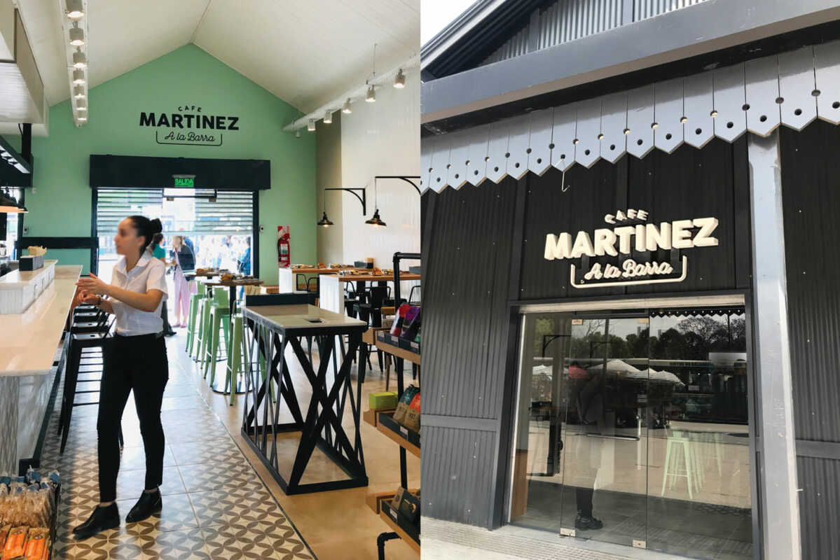 Diseño de Espacio Comercial Café Martínez a la Barra