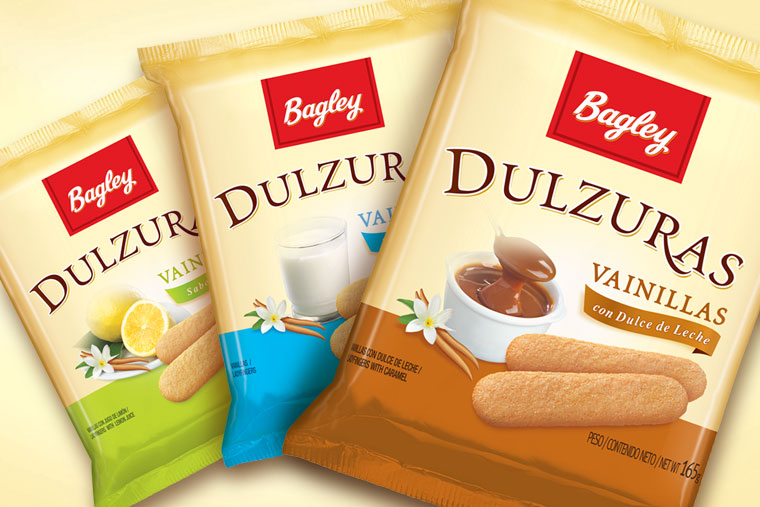Diseño de Packaging - Dulzuras - Bagley